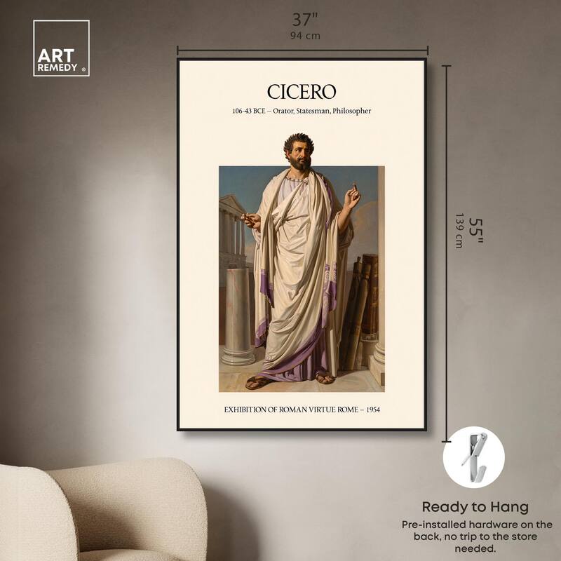 Visual Representation of Cicero Canvas by Art Remedy