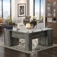 preview thumbnail 41 of 70, Modern Farmhouse L-Shape Desk with File Cabinet and Drawers, Homer Office Executive Desk with Charge Station