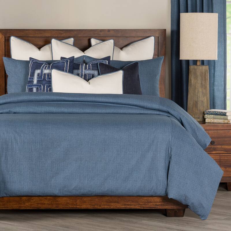 Overall Denim-Style Duvet & Insert Set