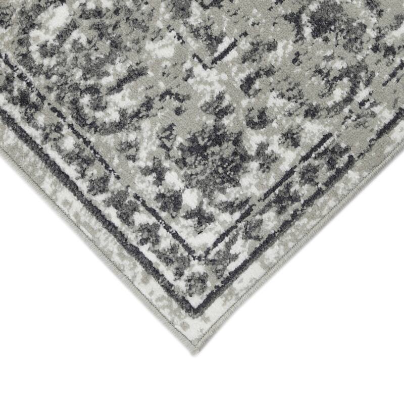 Alana Fany Bordered Area Rug