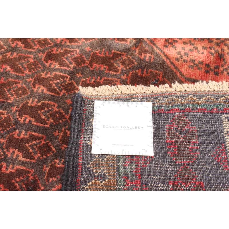 ECARPETGALLERY Hand-knotted Teimani Dark Grey Wool Rug - 2'10 x 4'4