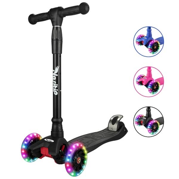 slide 2 of 6, Scooters for Kids Age 3-5 Boys Girls 4 Adjustable Height