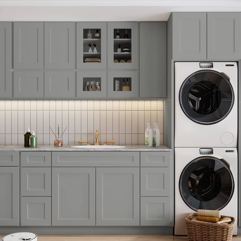 30-inch Bathroom Cabinet with Soft-Close Doors, Versatile Storage, and Waterproof MDF