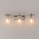 preview thumbnail 4 of 3, Maxim 21383CL Cubos 3 Light 23" Wide Bath Vanity Light