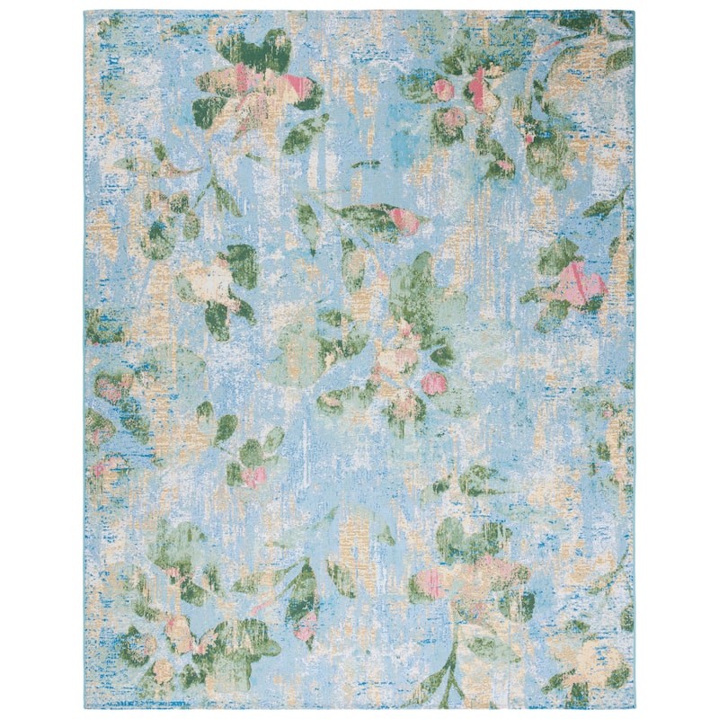 SAFAVIEH Barbados Juhi Floral Distressed Rug