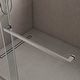 preview thumbnail 17 of 34, VS Series 68" - 72" W X 78" H Soft Closing Frameless Double Sliding Shower Doors With 3/8" Tempered Clear Glass