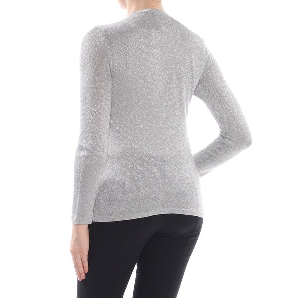 Silver evening sweater discount