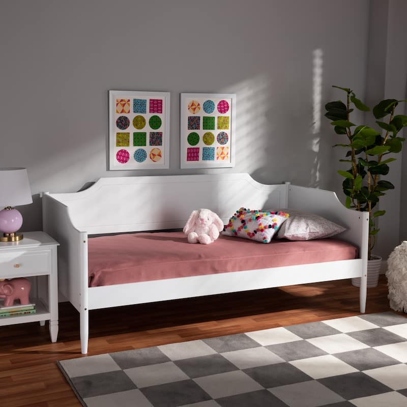 Alya Classic Traditional Farmhouse Twin Size Daybed
