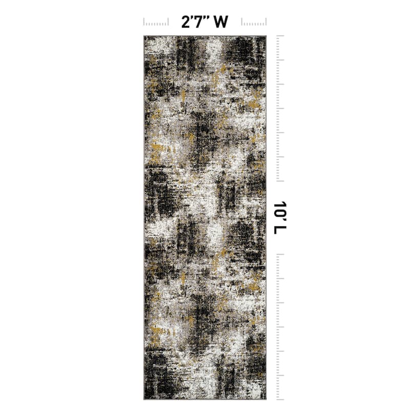 World Rug Gallery Adare Contemporary Abstract Area Rug