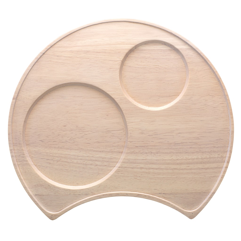 Noritake Hammock Wood Crescent Serving Tray, 13"
