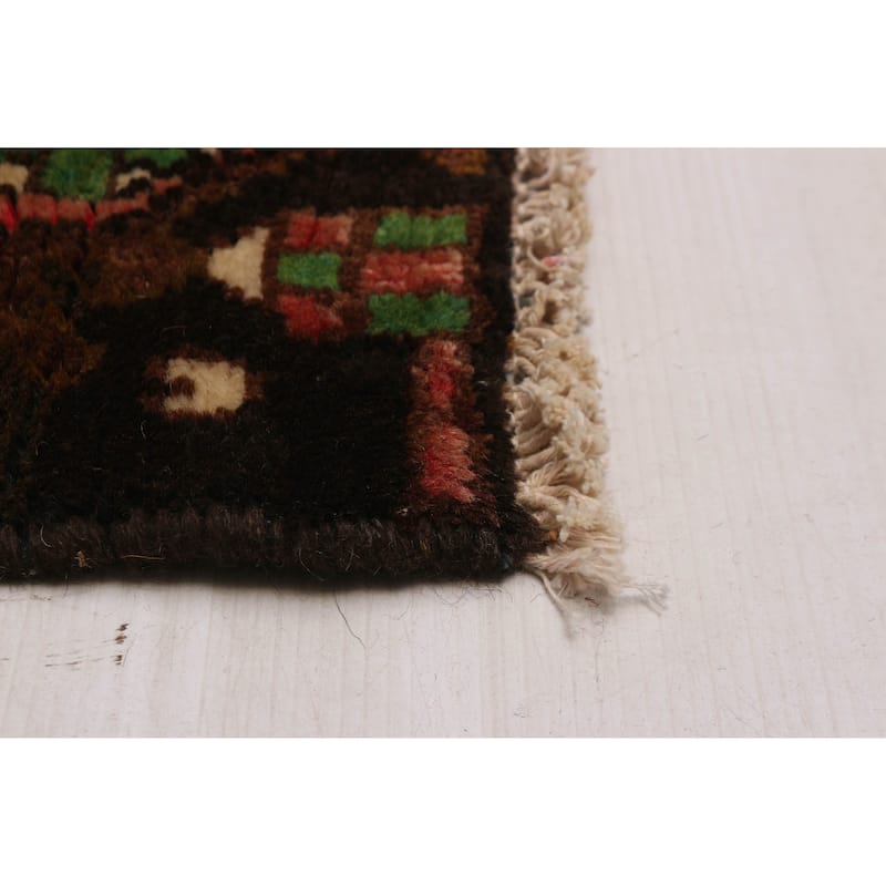 ECARPETGALLERY Hand-knotted Sarabi Dark Red Wool Rug - 7'10 x 10'10