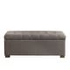 preview thumbnail 8 of 19, Porch & Den Large Tufted Storage Bench