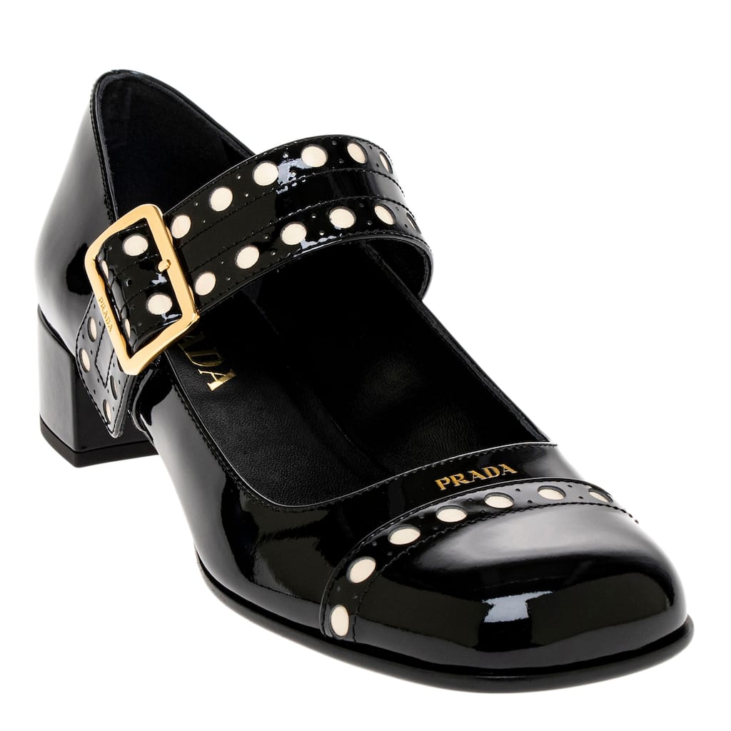 Prada Patent Leather Mary Jane Pumps