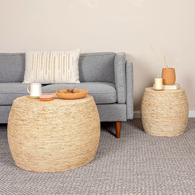 Corn Rope Accent Table