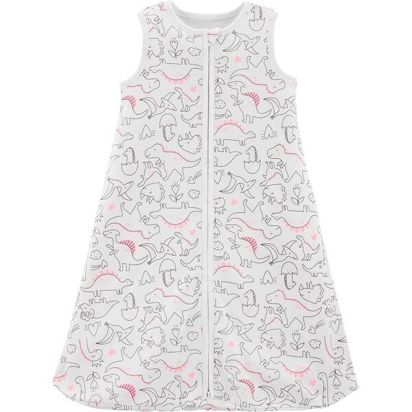 Shop Carter S Baby Girls Babysoft Cotton Sleep Bag Pink Dino