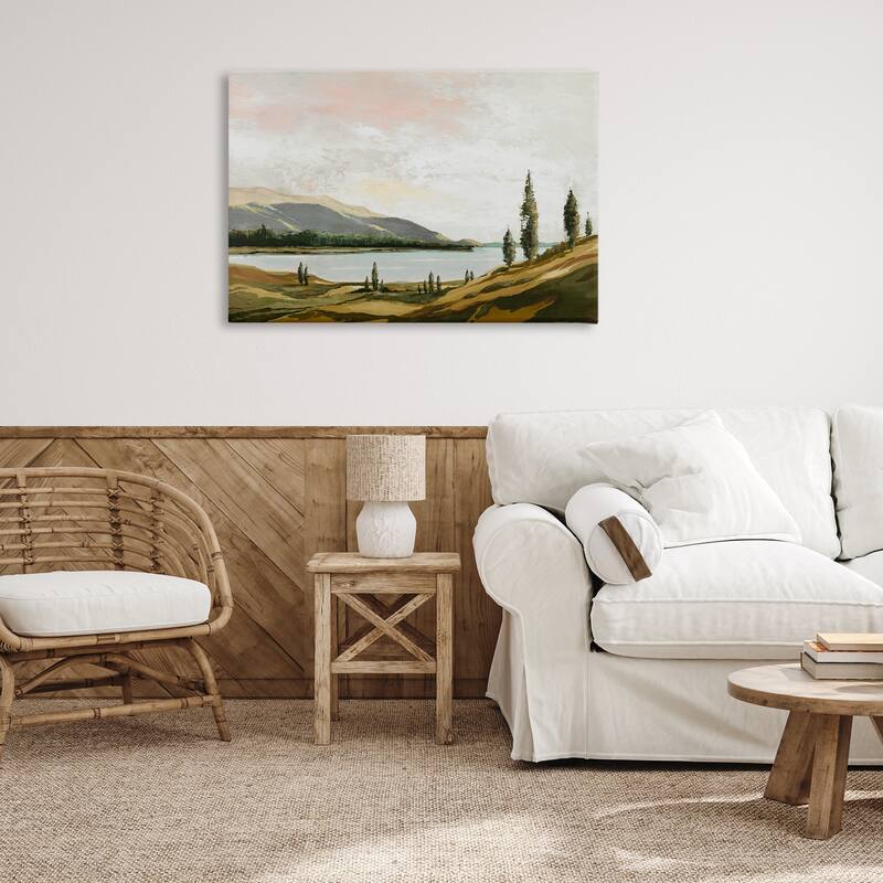 Stupell Calm Scenic Landscape Canvas Wall Art Design By Max Maxx