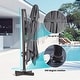 preview thumbnail 47 of 58, Pellebant 10 X 13 Feet Outdoor Cantilever Umbrella with Base