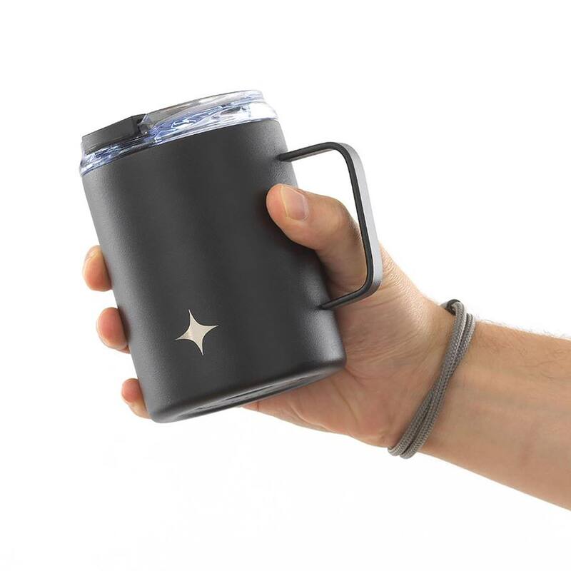 JoyJolt Vacuum Insulated Stainless Steel Tumbler Mug with Lid & Handle - 12 oz - 12 oz