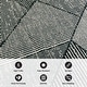 preview thumbnail 13 of 40, Contemporary Distressed Geometric Area Rug