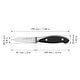 preview thumbnail 2 of 8, HENCKELS Forged Synergy 3-inch Paring Knife
