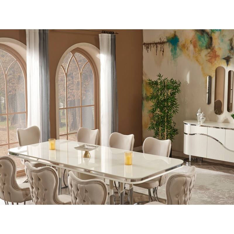 Pariset Traditional Dining Room Table