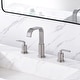 preview thumbnail 2 of 14, Luxier WSP03-T Widespread Bathroom Faucet with Pop-Up Drain