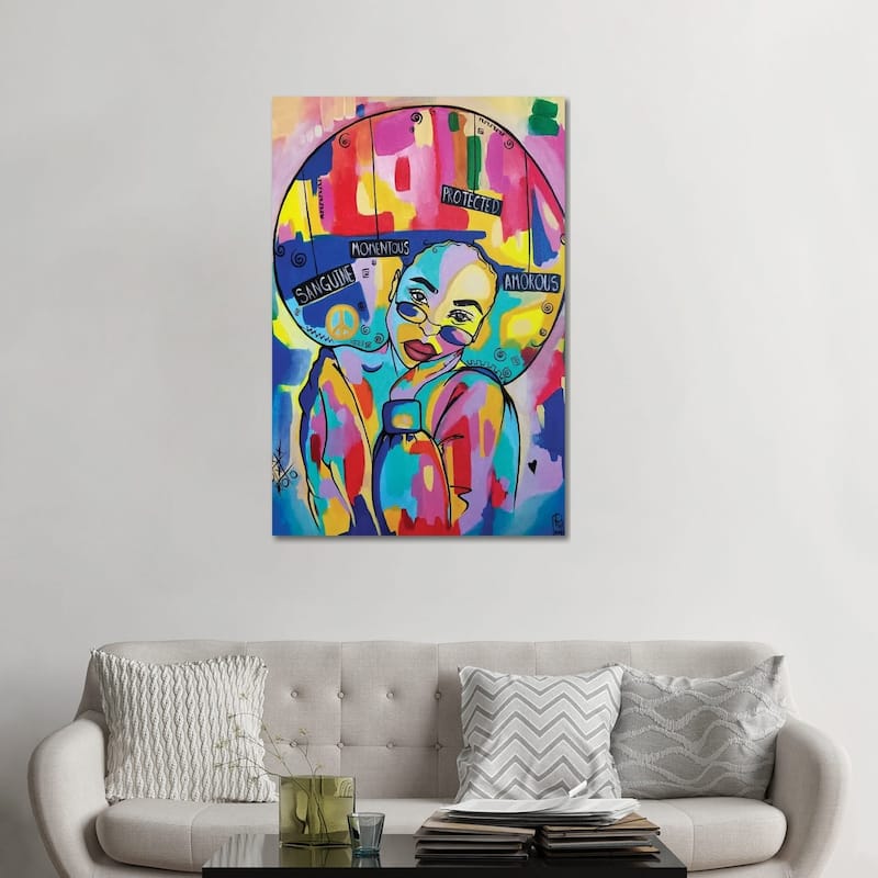 iCanvas "Beauty" by Pinklomein Canvas Print - 48x32x1.5