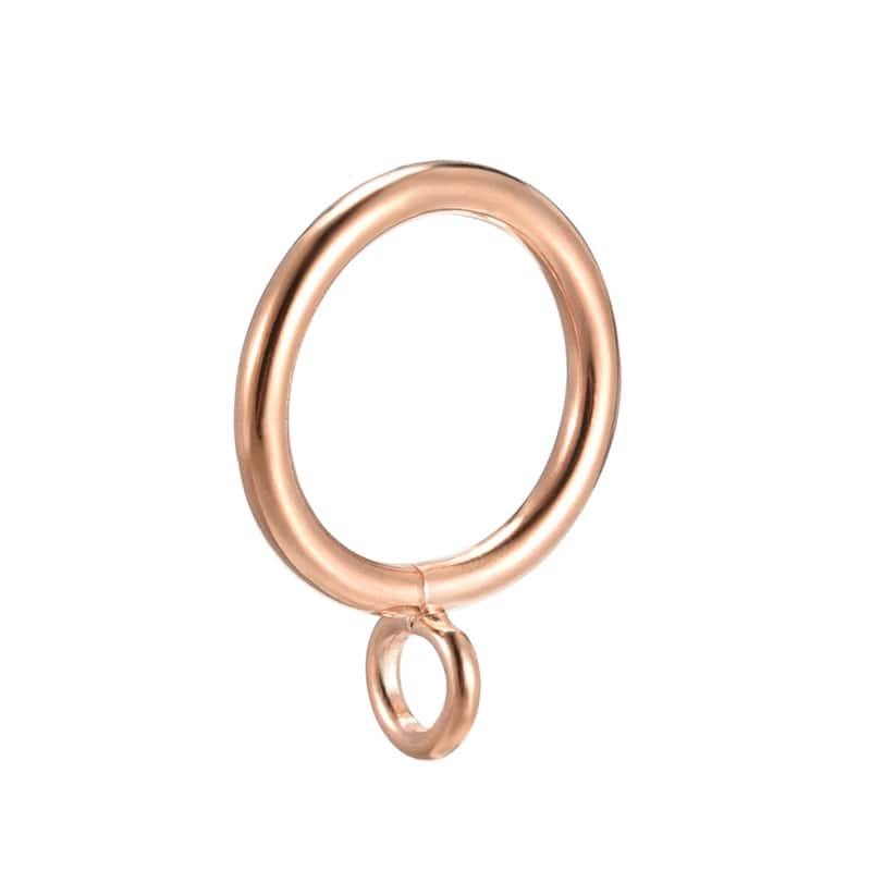 Curtain Rings Metal Drapery Ring for Curtain Rods 24 Pcs