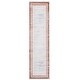 preview thumbnail 9 of 8, LOOM & LUXE Collection Brown/Ivory/Bordered Non-Shedding Area Rug 96" D x 26" W x 0.35" H