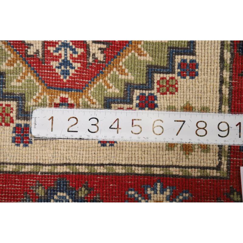 Traditional Kazak Oriental Rug Handmade Wool Carpet - 2'0" x 3'0"