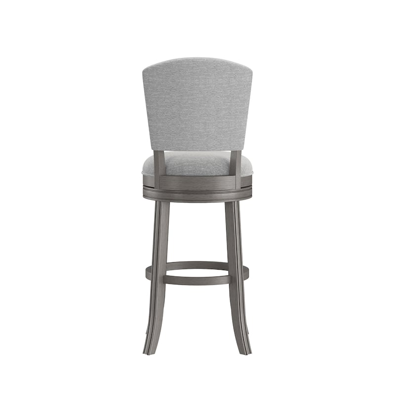Hillsdale Santa Clara II Swivel Stool, Antique Gray