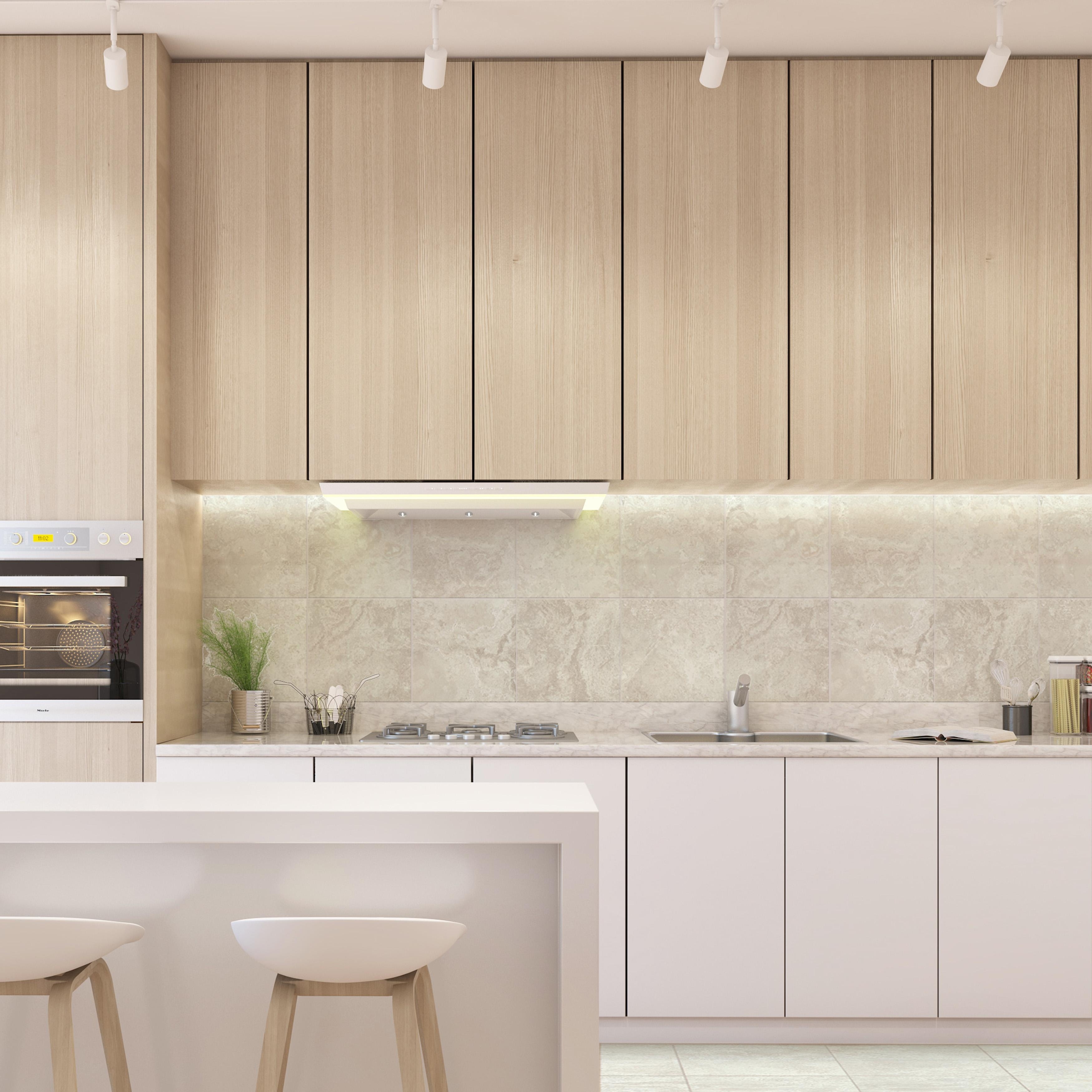Merola Tile Echoes Light 11-3/4" x 11-3/4" Italian Porcelain Floor and Wall Tile