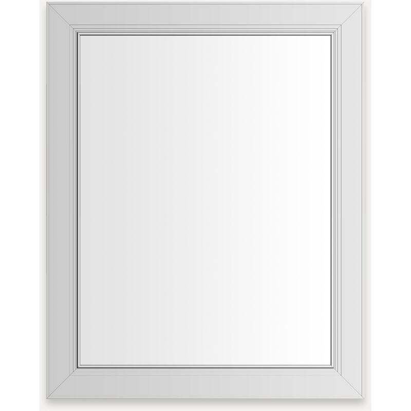Robern D2C2430D4METM Main Line 23-1/4" x 30" Framed Single Door - Chrome - Chrome Finish