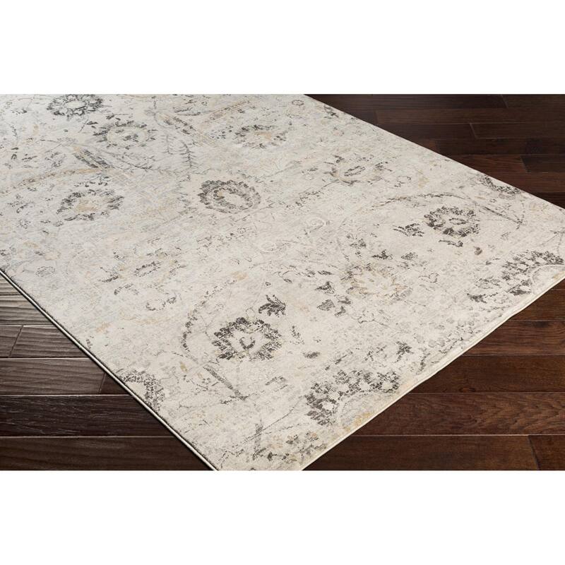 Livabliss Indigo Updated Traditional Medallion Area Rug