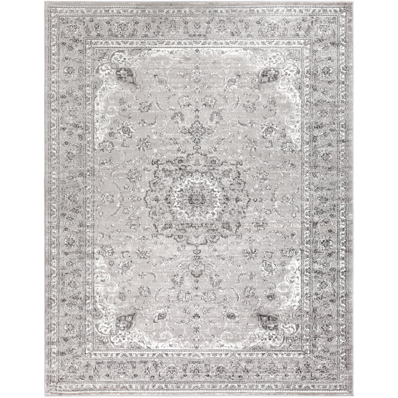 Livabliss Monte Carlo Updated Traditional Medallion Area Rug