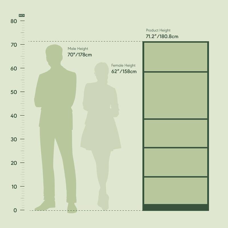 Adjustable 4-Shelf Bookcase Compact Home or Office Storage Organizer with Modern Design and Open Display Shelves