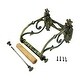 preview thumbnail 10 of 8, Renovators Supply Toilet Paper Holder Antique Brass Victorian Tissue Holder