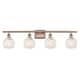 Option Antique Copper / White Mouchette
