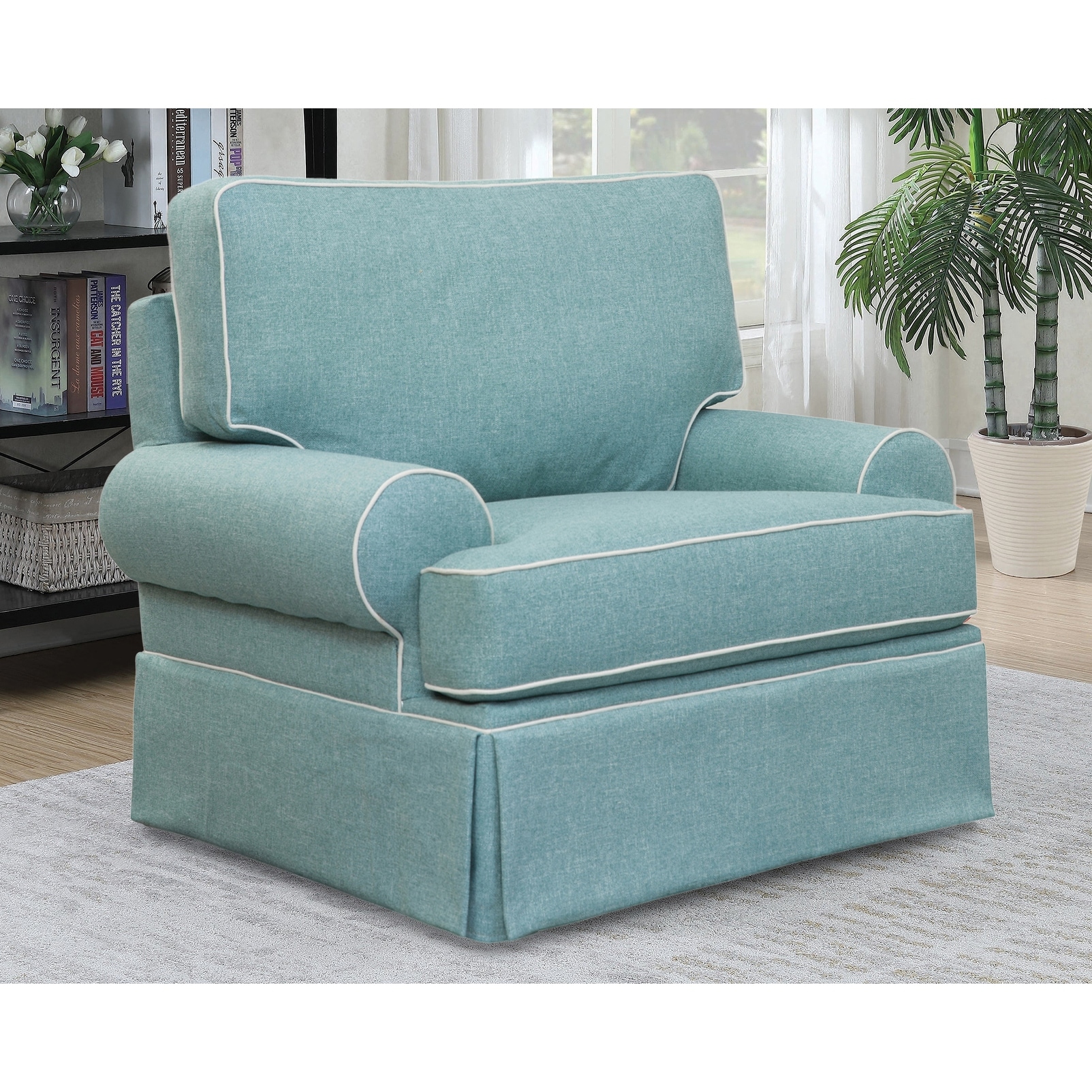 Coastal chair with ottoman online