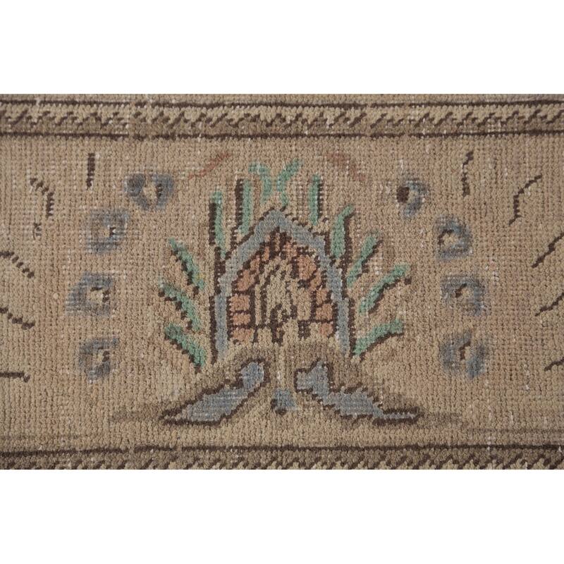 Medallion Tabriz Persian Area Rug Hand-Knotted Oriental Wool Carpet - 8'4"x 10'9"