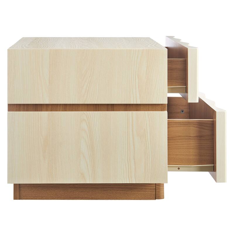 Isola 2 Drawer Nightstand