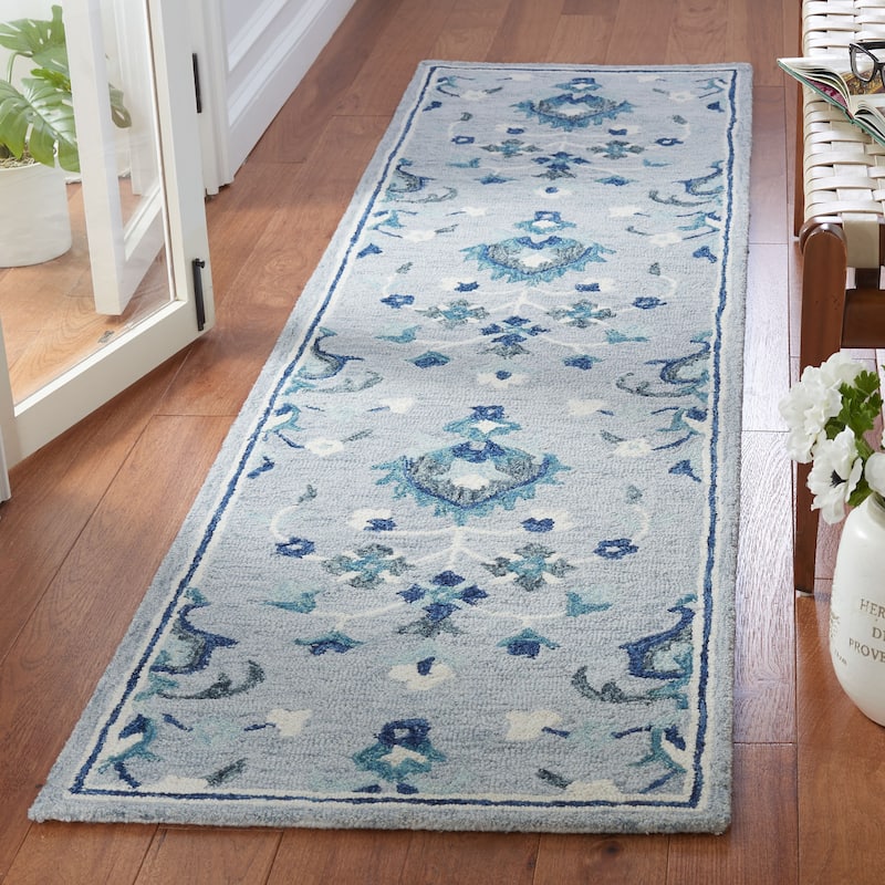 SAFAVIEH Handmade Metro Orestilla French Country Wool Rug