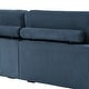 preview thumbnail 103 of 132, 118" W Corduroy L-shape Modular Sectional Sofa with Pillows