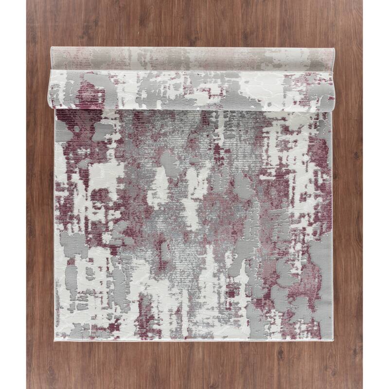 Petra Collection Abstract Area Rug