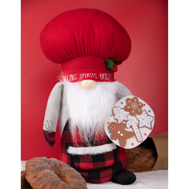 Rae Dunn CHRISTMAS Themed Gnomes - BAKING SPIRITS BRIGHT