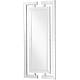 preview thumbnail 1 of 2, Elegant Lighting MR9146 Modern 21-1/8" W x 47-3/16" H Rectangular Clear