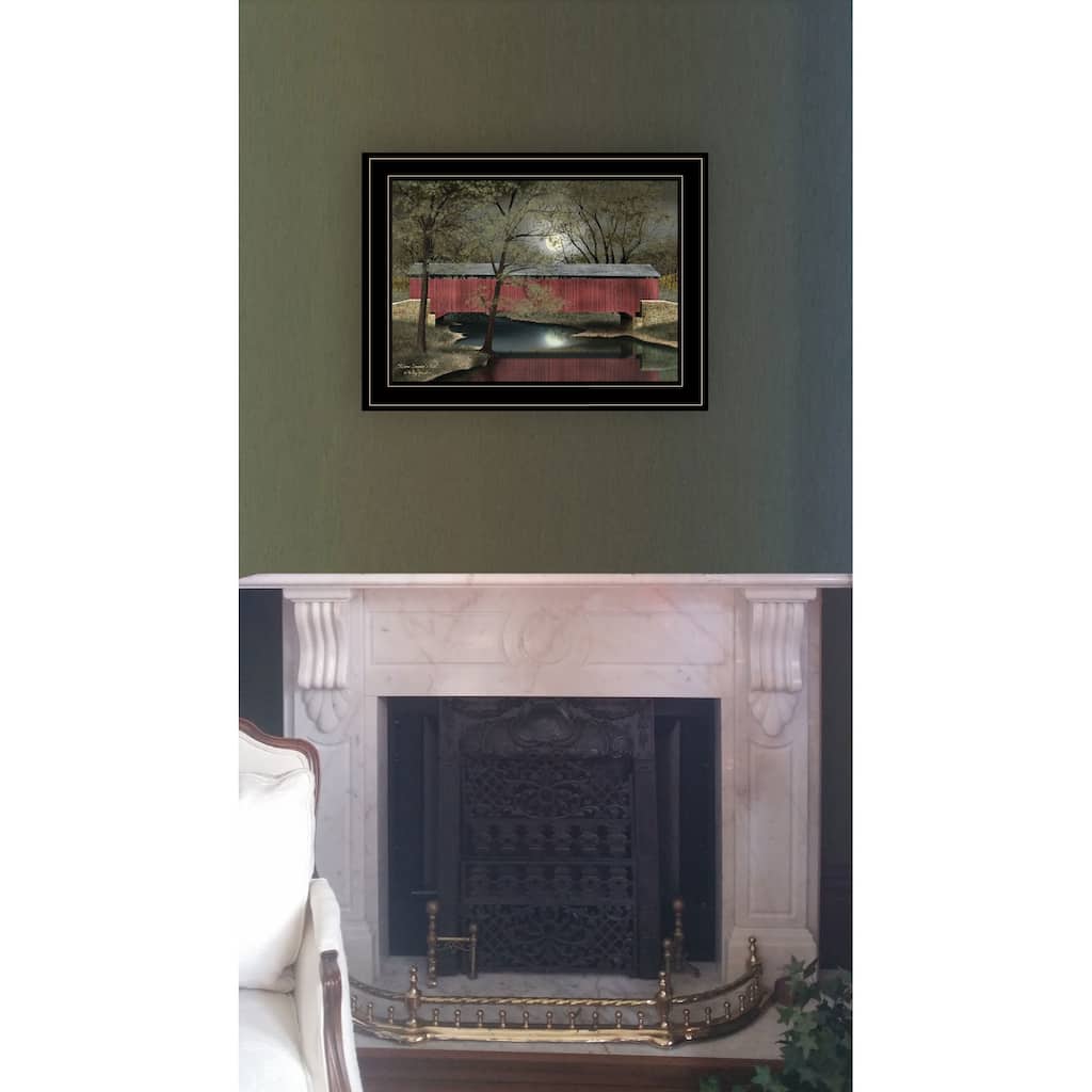TrendyDecor4U Farmhouse "Warm Summer's Eve" Framed Print Wall Art by Billy Jacobs