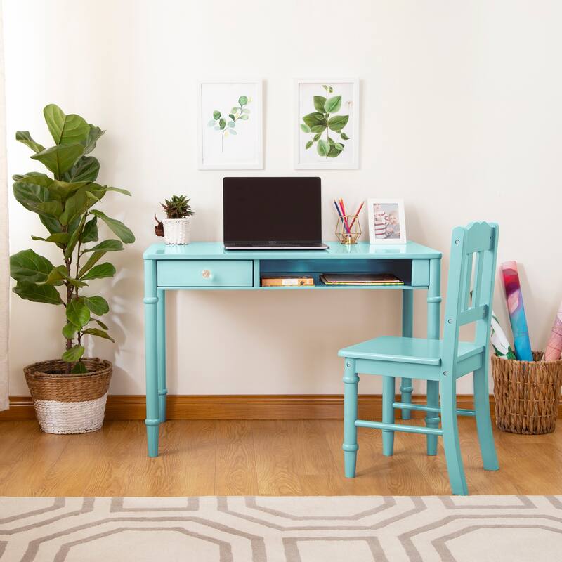 Guidecraft Kids' Dahlia Desk and Chair