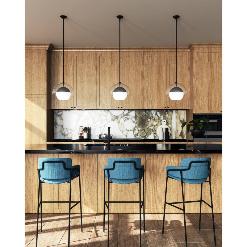 Alora Lighting PD568212OP Lucy 12" Wide Pendant with Opal Glass Shade