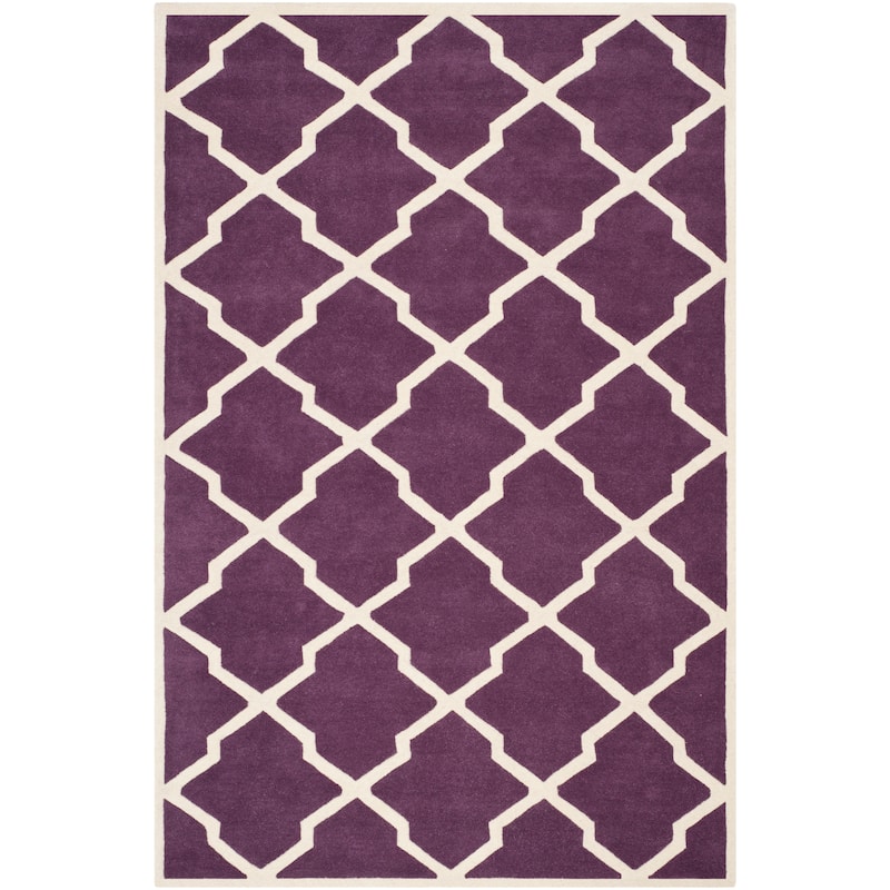 SAFAVIEH Handmade Chatham Rinske Modern Moroccan Wool Rug